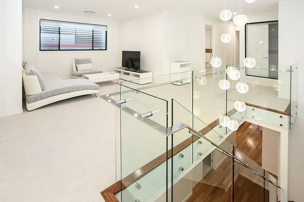 Luxury townhouse bespoke staircase