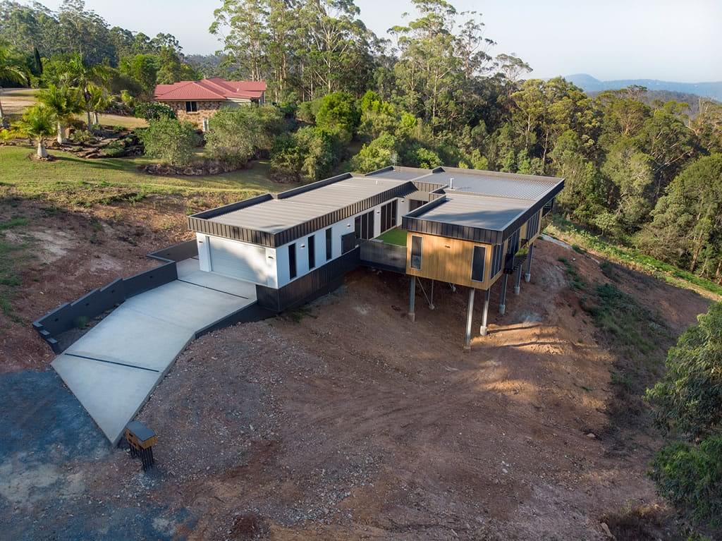 Sloping block eagle heights