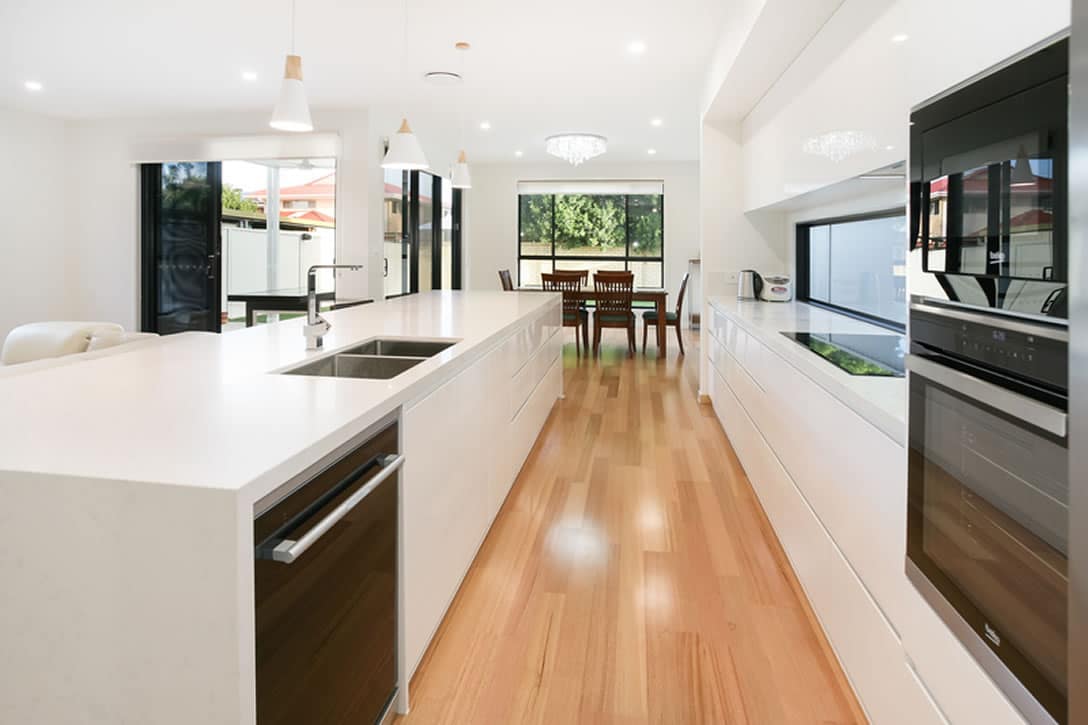 Luxury townhouse kitchen