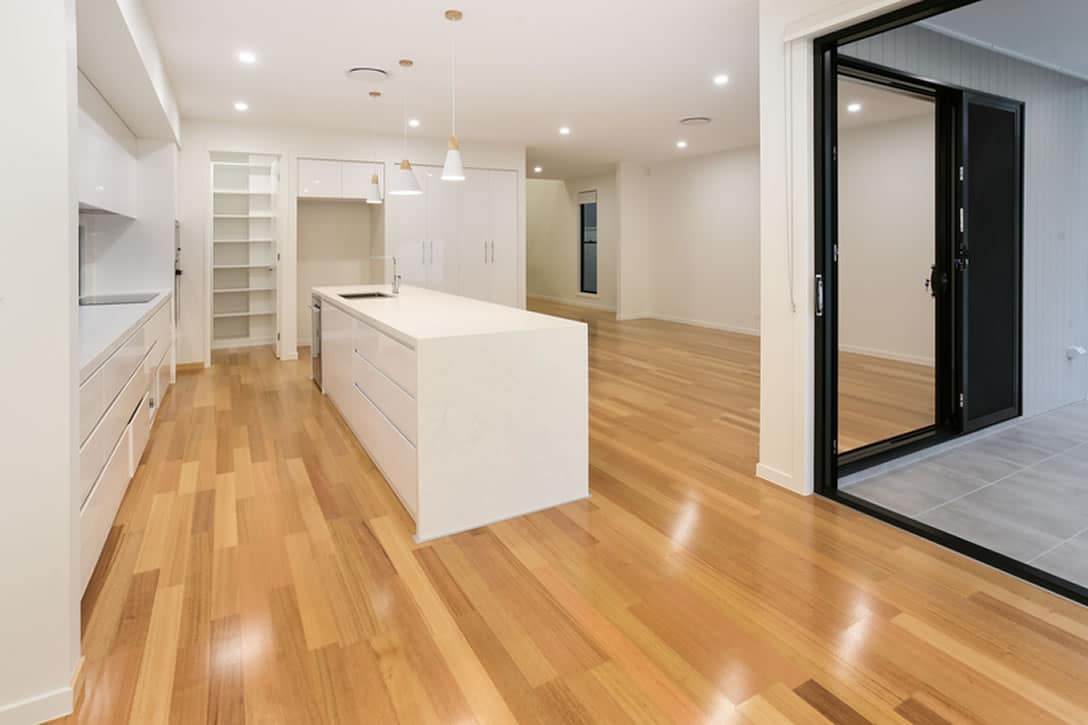 Luxury townhouse kitchen area