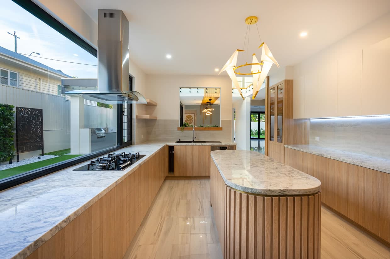 Custom designed bespoke kitchen