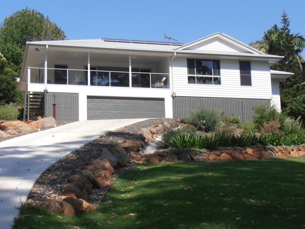 Sloping block Design and Construction - Gallery